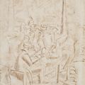 Fernand Léger — Солдаты, танцующие в Абри, Аргонна, изображение 1