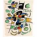 Fernand Léger — Цирк, Les Editions Verve, Париж, 1950, изображение 1