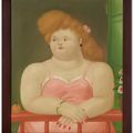 Fernando Botero — Женщина на балконе, изображение 2