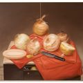 Fernando Botero — Натюрморт с луком, изображение 2