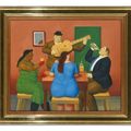 Fernando Botero — Люди пьют, изображение 2