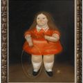 Fernando Botero — Маленькая девочка в красном, изображение 2