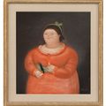 Fernando Botero — Женщина с сигаретой, изображение 2