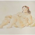 Fernando Botero — Сидящая женщина, изображение 1