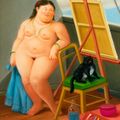 Fernando Botero — Модель в студии, изображение 1