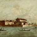 Francesco Guardi — Венеция, Изола Сан-Лаззаро-дельи-Армени; Венеция, Изола Сант-Элена, изображение 2