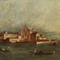 Francesco Guardi — Венеция, Изола Сан-Лаззаро-дельи-Армени; Венеция, Изола Сант-Элена, изображение 3
