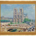 Francis Picabia — Собор Парижской Богоматери, эффект солнца, изображение 3