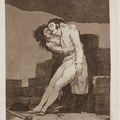 Francisco Goya — Любовь и милосердие, фото 10 из Лос-Капричос (д. 47; Н. 45), изображение 1