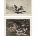 Francisco Goya — Мастер-класс по стрельбе из лука..., фото 14 из: La Tauromaquia, изображение 1