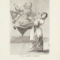 Francisco Goya — Три тарелки от: Los Caprichos (тарелки 55, 74 и 54), изображение 2