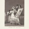 Francisco Goya — Три тарелки от: Los Caprichos (тарелки 55, 74 и 54), изображение 3