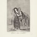 Francisco Goya — Три тарелки от: Los Caprichos (тарелки 28, 27 и 6), изображение 2