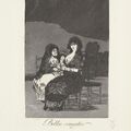 Francisco Goya — Три тарелки от: Los Caprichos (15, 47 и 57), изображение 1