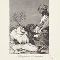 Francisco Goya — Три тарелки от: Los Caprichos (15, 47 и 57), изображение 2