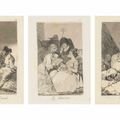 Francisco Goya — Четыре тарелки, от: Los Caprichos, изображение 1