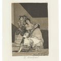 Francisco Goya — Четыре тарелки, от: Los Caprichos, изображение 4