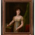 Francisco Goya — Портрет дамы в три четверти роста в интерьере, изображение 2