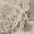 François Boucher — Ванна Венеры или Леды, изображение 1