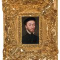 François Clouet — Портрет человека, имеющего большое значение, в черной шапке, в бюсте, изображение 2
