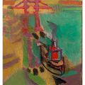 Francoise Gilot — Буксир у Тауэрского моста, изображение 1