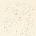 Francoise Gilot — Женский портрет (Франсуаза Жило), изображение 1