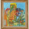 Frank Auerbach — Многоквартирные дома, Хэмпстед-роуд II, изображение 2