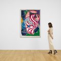 Frank Stella — Стабб и Фласк убивают настоящего кита (Купол) из "Моби Дика Купола", изображение 3