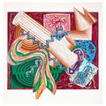 Frank Stella — Затем появилась палка и ударила собаку, как на иллюстрациях к фильму Эль Лисицкого "Гадя"., изображение 1