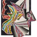 Frank Stella — Потом пришла Смерть и забрала мясника с иллюстраций к фильму Эль Лисицкого "Гадья"., изображение 1