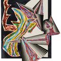 Frank Stella — Потом пришла Смерть и забрала Мясника с иллюстраций к фильму Эль Лисицкого "Гадья"., изображение 1