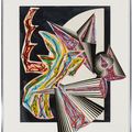 Frank Stella — Потом пришла Смерть и забрала Мясника с иллюстраций к фильму Эль Лисицкого "Гадья"., изображение 2