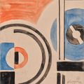 František Kupka — Этюд для "Циркуляров и прямолинейностей", изображение 1
