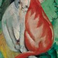 Franz Marc — Катцен, Рот и Вайсс, изображение 1