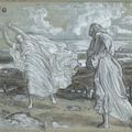 Frederic Leighton — Предварительный набросок к картине "Греческие девушки, играющие в мяч", изображение 2