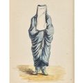 French School — Уникальные этюды персонажей в костюмах оттоманки и дю Мойен-Восток, изображение 3