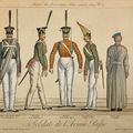 French School — Армия суверенных союзников. Год 1814: Офицеры русской армии, № 1 и солдаты русской армии, № 2., изображение 1