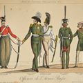 French School — Армия суверенных союзников. Год 1814: Офицеры русской армии, № 1 и солдаты русской армии, № 2., изображение 2
