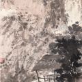 Fu Baoshi — Прислушиваясь к весне, изображение 1