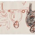 Georg Baselitz — Nachtessen в Дрездене (Ужин в Дрездене), изображение 1
