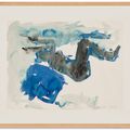 Georg Baselitz — (i)-(iii) Без названия (Хокендер, Акт Вайблихера) (Обнаженная женщина, сидящая на корточках), изображение 5