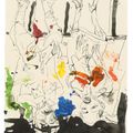 Georg Baselitz — Фрэнк и Люциан на пленэре (Фрэнк и Люциан на пленэре), изображение 1