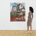 Georg Baselitz — Drei Streifen – Die Kuh (Три полосы – корова), изображение 3