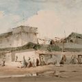 George Chinnery — Мадрас, уличная сцена, изображение 1