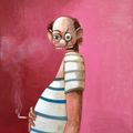 George Condo — Курящий матрос, изображение 1