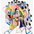 George Condo — Абстрактное лицо (2), изображение 1