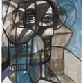 George Condo — Линейный портрет, изображение 1
