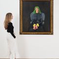 George Condo — Девушка с зелеными волосами, изображение 3