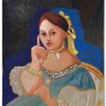 George Condo — Вариация на тему Энгра, изображение 1
