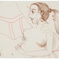 George Condo — Лежащая обнаженная (II), изображение 1